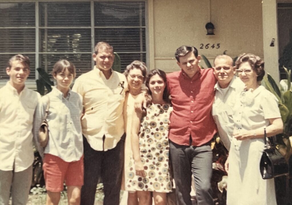 Frank Marlbrough Family Photo Early 1970s